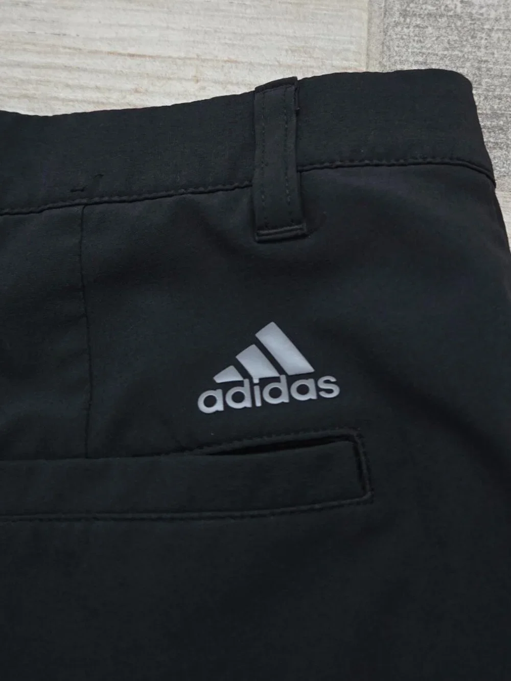 Adidas Primegreen Performance Golf Shorts Mens Black Athleisure Stretchy 34